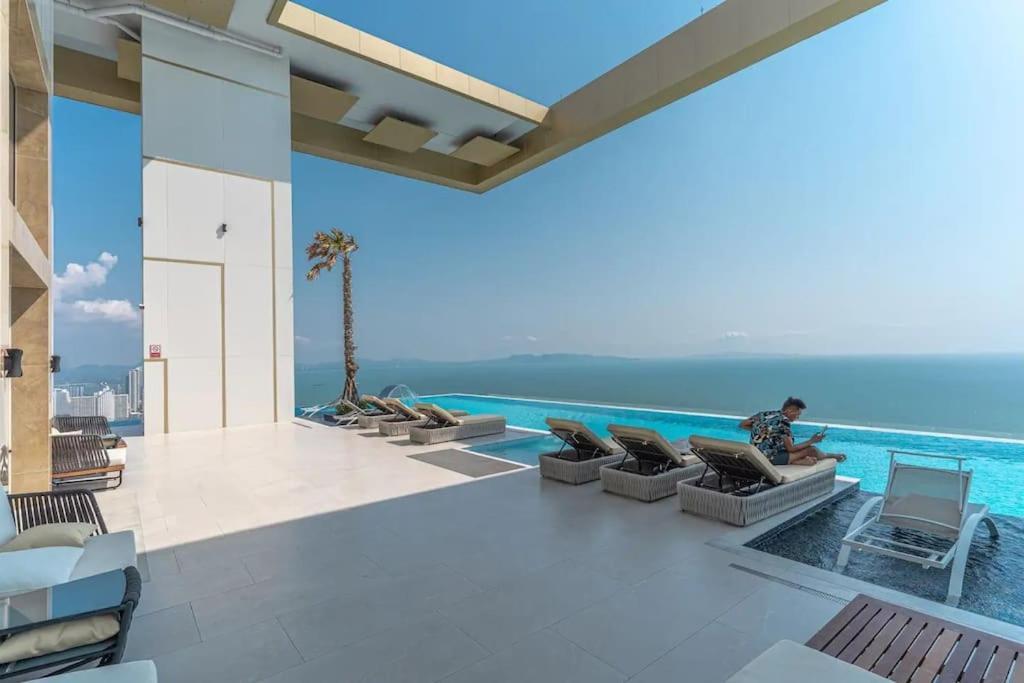 Sea View 5 Star Facilities Luxury Stay At Pattaya Haat Jomtien Eksteriør bilde